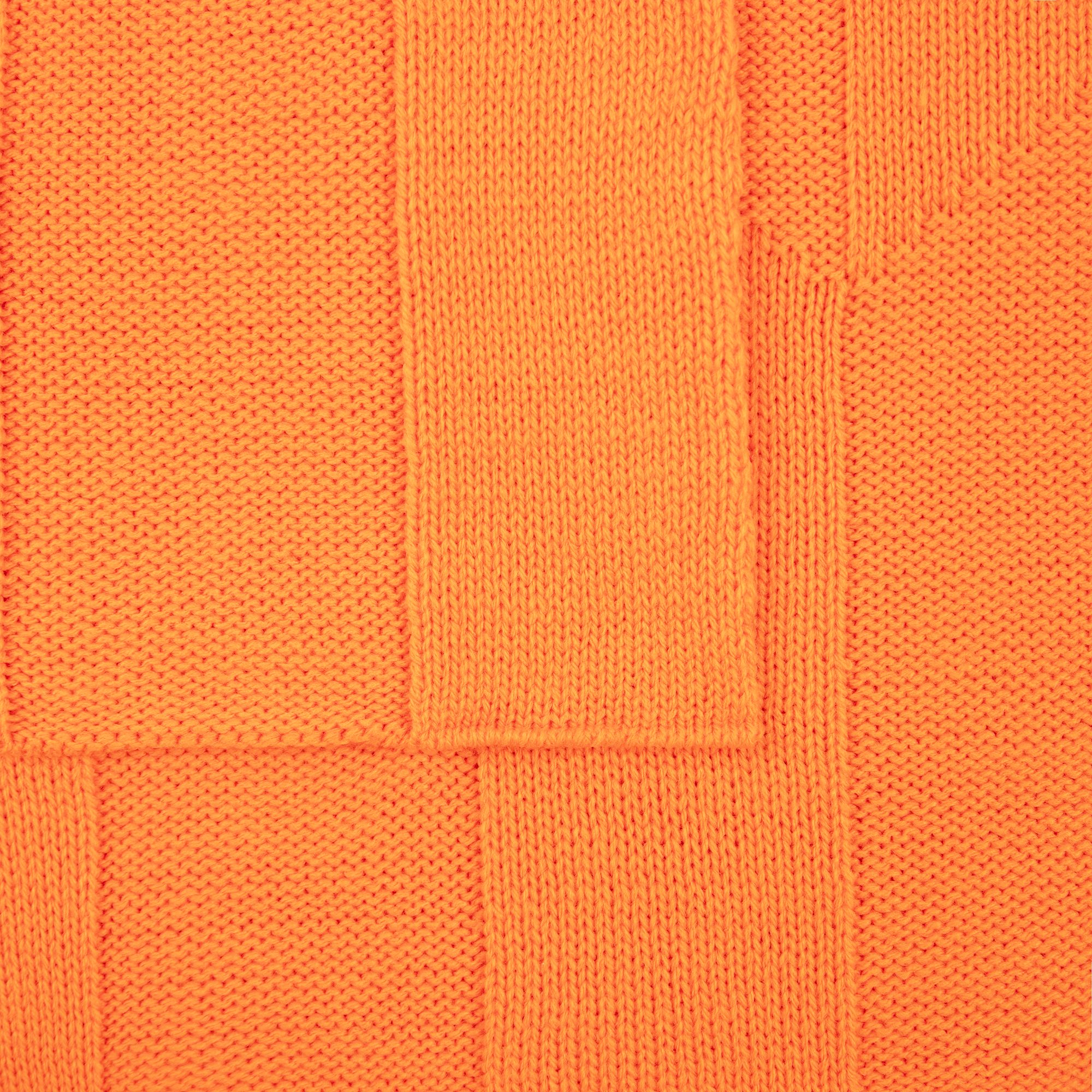 COLOR KNIT: Оранжевый, апельсин, деталь