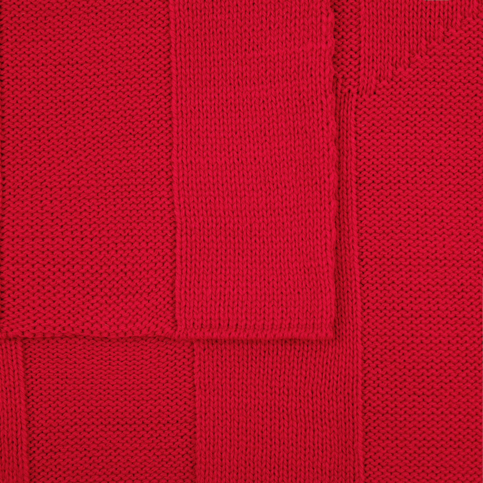 COLOR KNIT: Красный, деталь