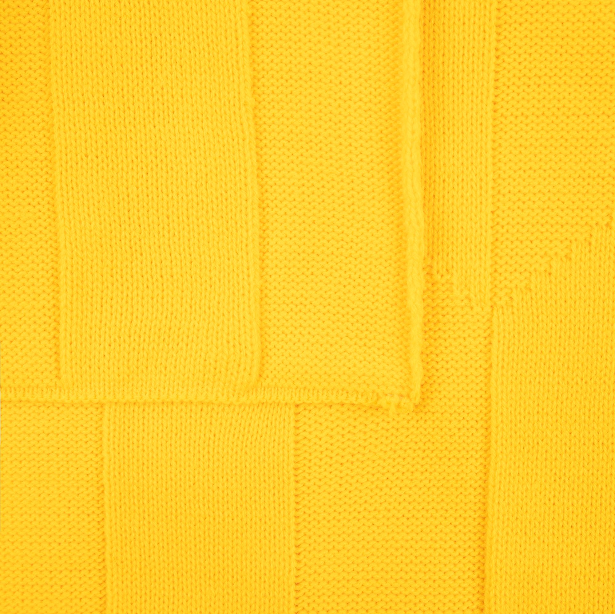 COLOR KNIT: Желтый, деталь