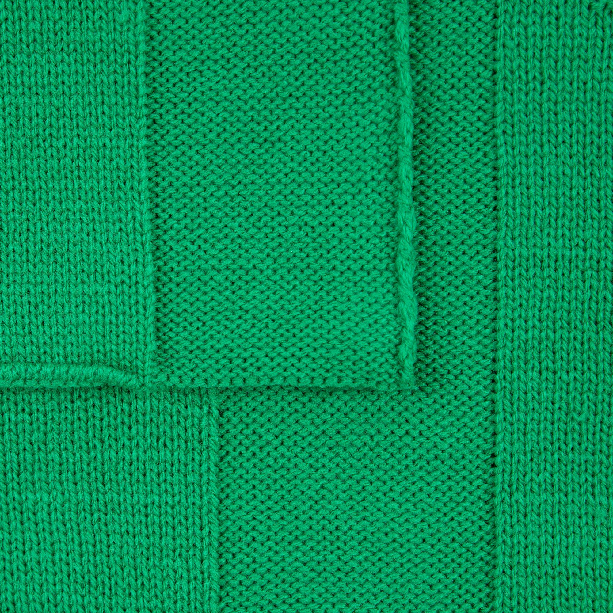 COLOR KNIT: Зеленый, деталь