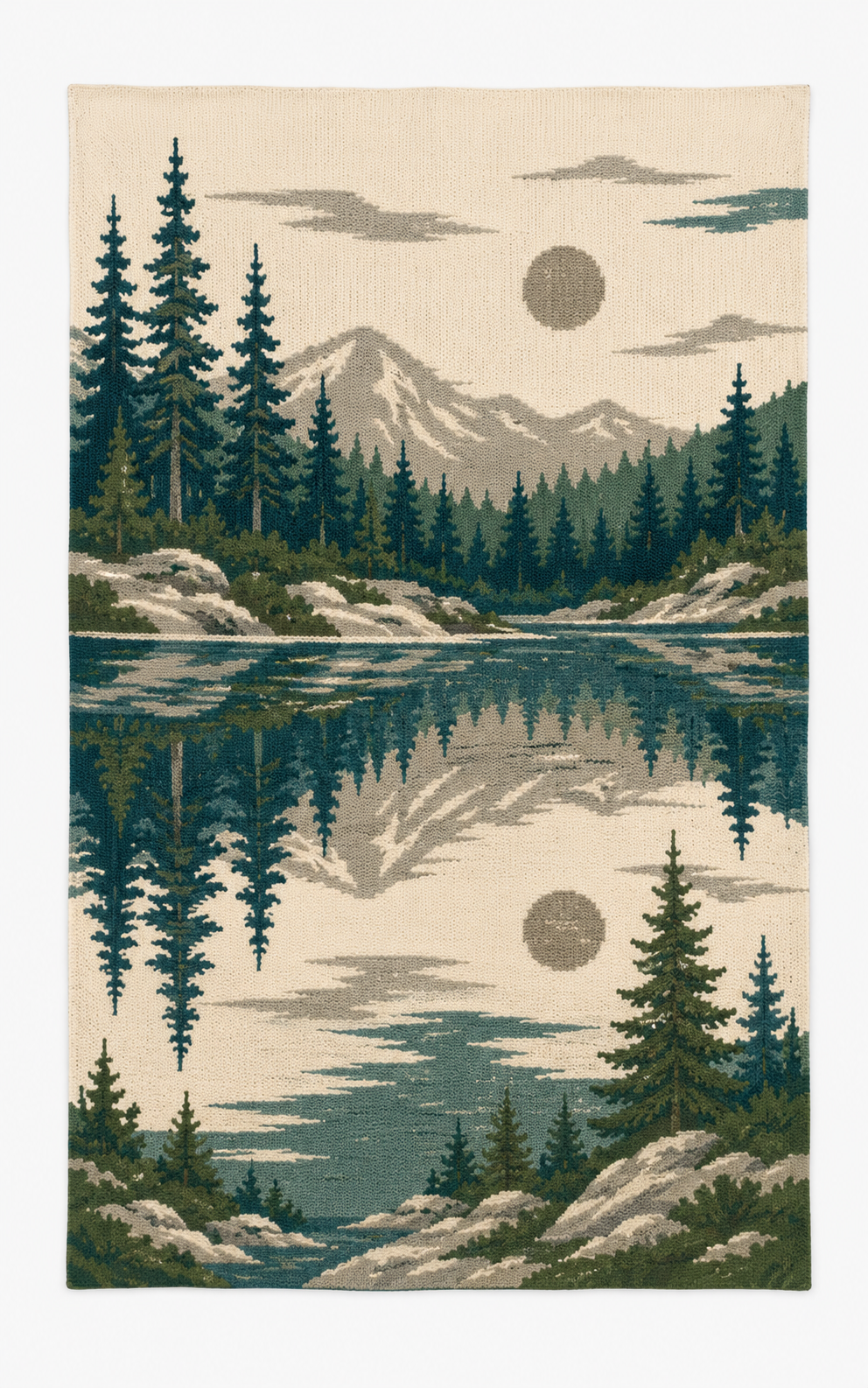 Зеркальное озеро, 1
